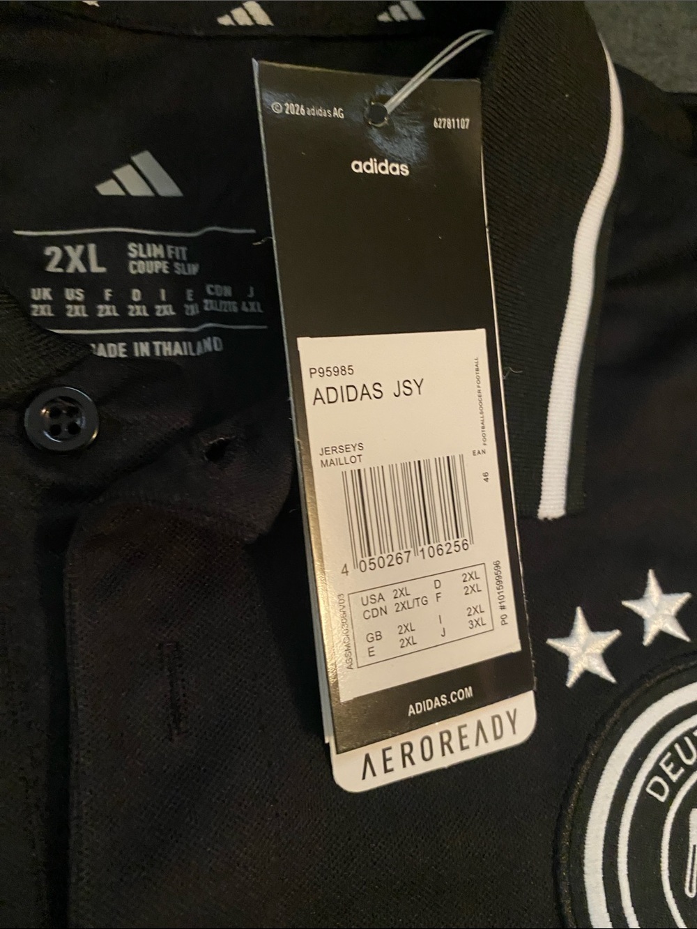 Germany Polo Soccer Jersey - Picture 5 of 6